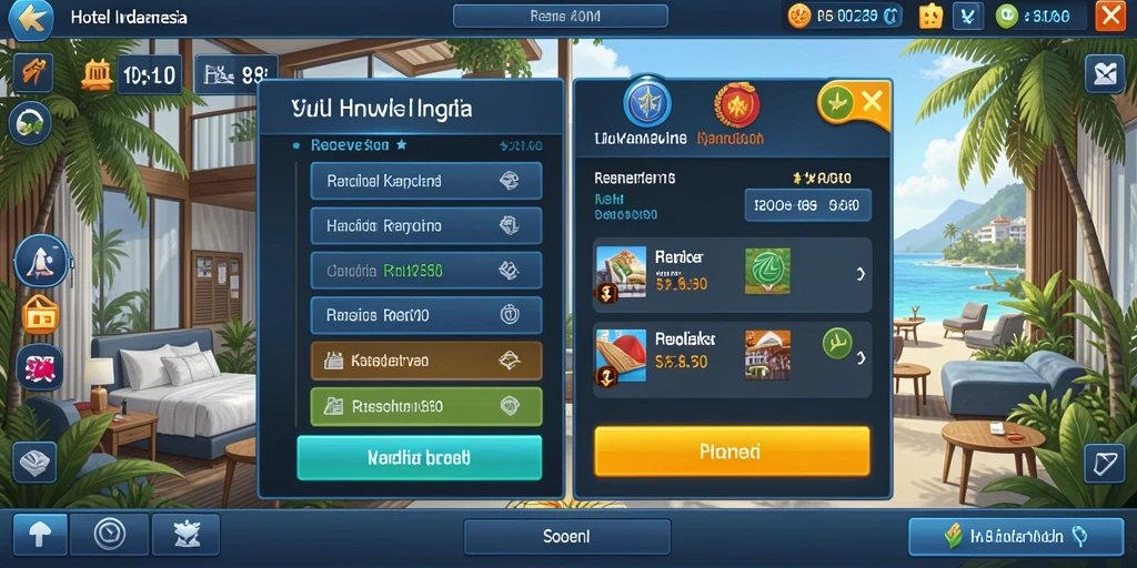 Tampilan awal yang menarik dan mudah dipahami.