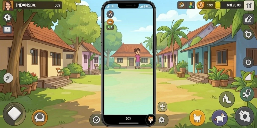 Tampilan antarmuka yang user-friendly dan menarik.
