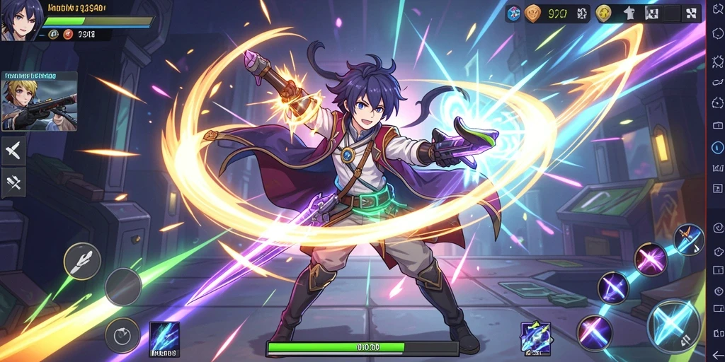 Tampilan menarik dari gameplay BOMTOTO.