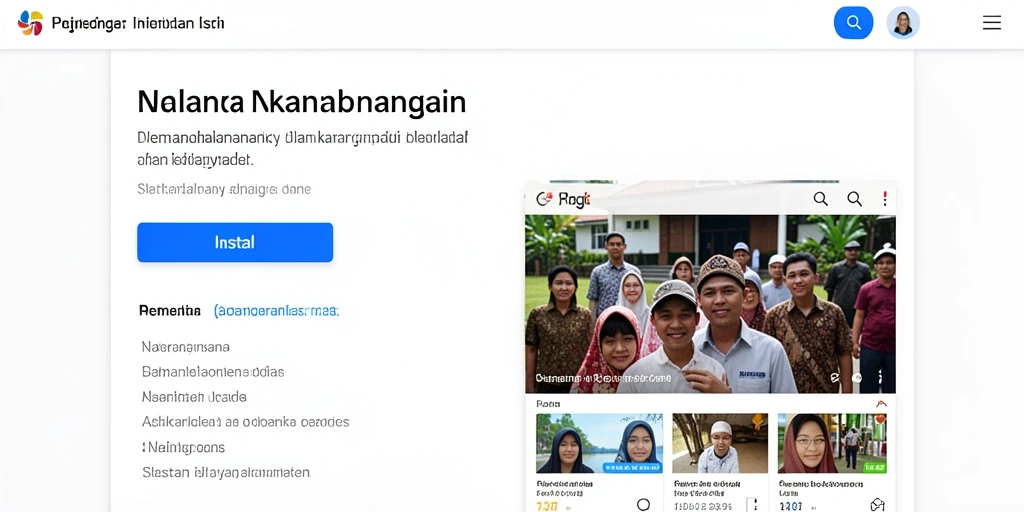 Tampilan grafik yang menawan dan berwarna.