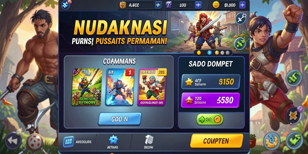 Tampilan utama HIBIKIWIN dengan menu yang mudah dinavigasi.