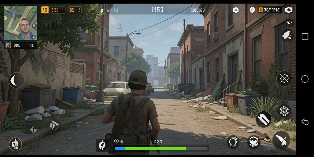 Tampilan antarmuka game yang menarik.