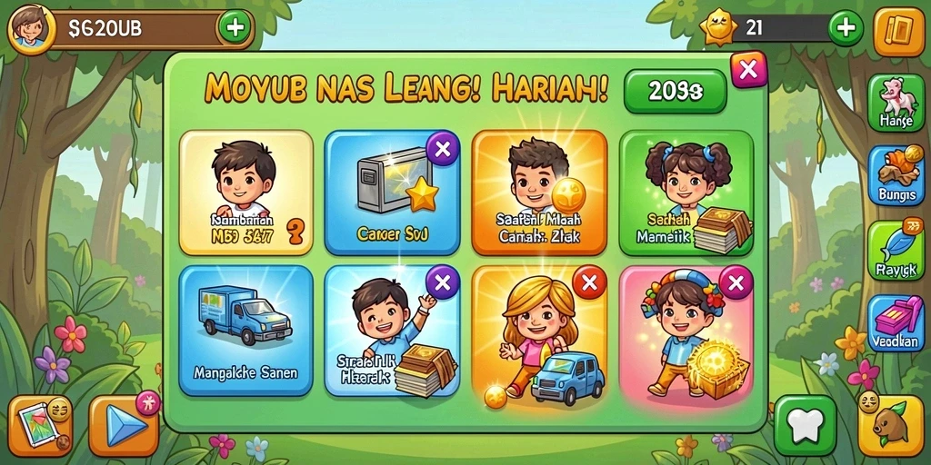 Tampilan antarmuka yang menarik dan user-friendly.