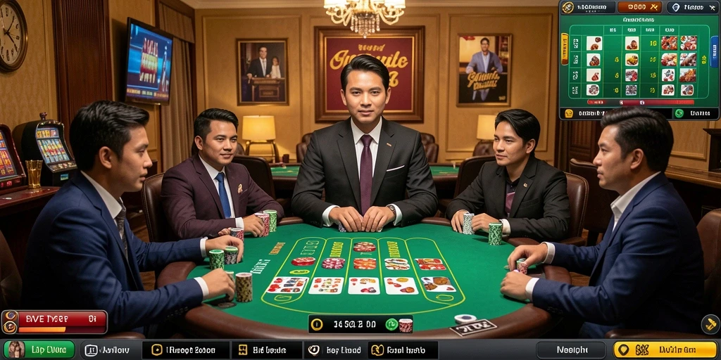 Tampilan karakter ikonik MAFIATOTO yang menawan.