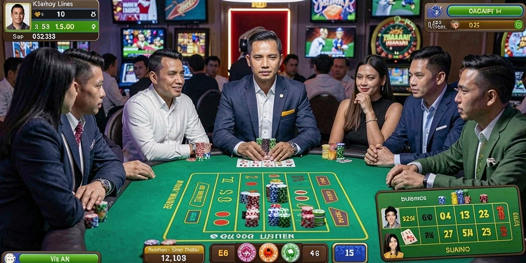 Tampilan awal permainan yang menarik dengan karakter utama.