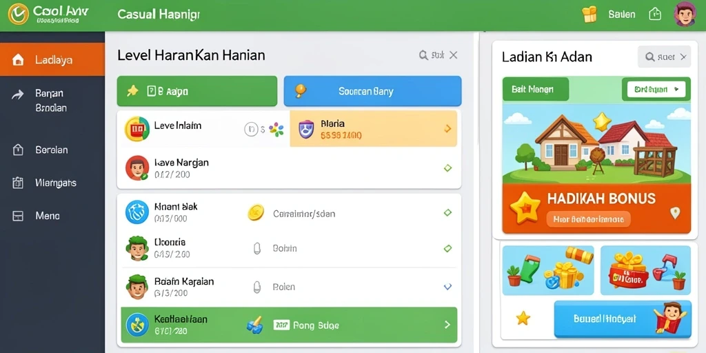 Tampilan antarmuka yang menarik dan intuitif.