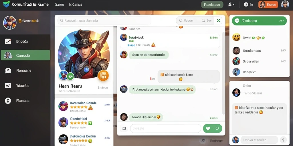 Tampilan grafis yang menakjubkan dalam game.