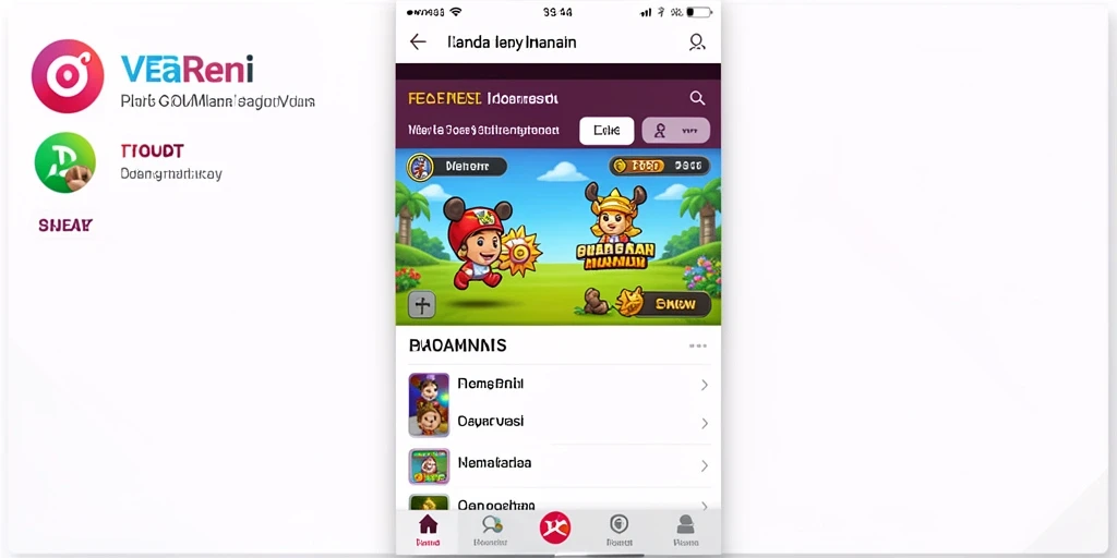 Tampilan utama aplikasi SELTOTO yang user-friendly.