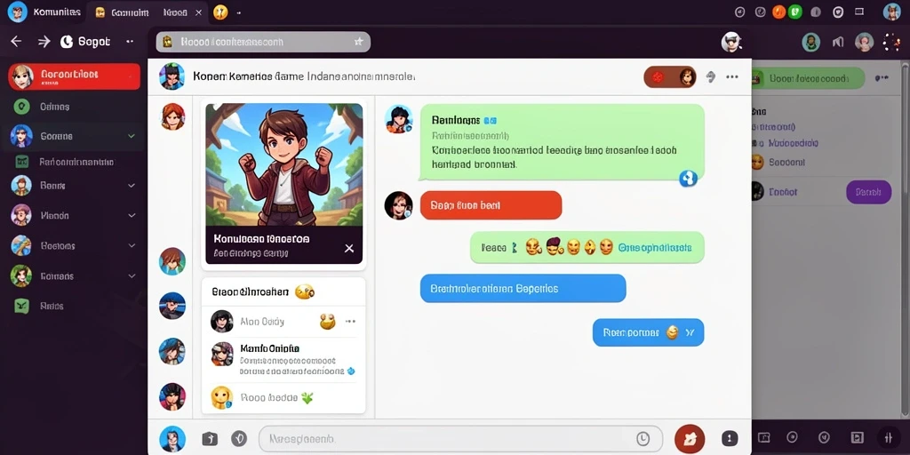 Tampilan menu utama yang menarik dan mudah dinavigasi.